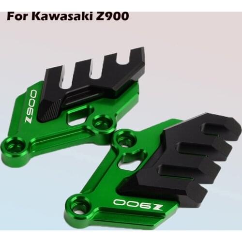 For Kawasaki Z900 refit CNC front caliper trim cover anti falling rubber protection block safety accessories in 2017 2018 2019