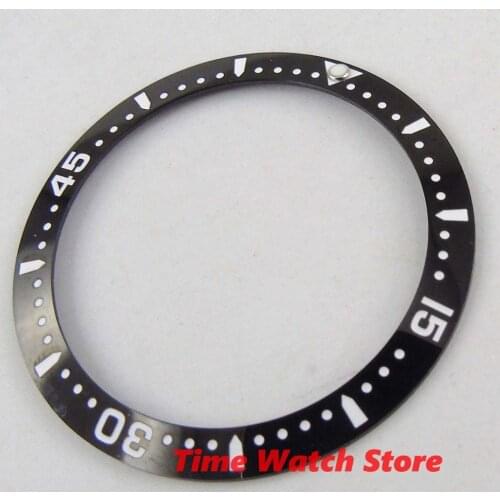38mm New watch bezel high quality Solid black blue ceramic bezel insert fit for watch men b64