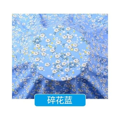 ZMeter Imprint Summer Fashion Dress Rayon Fabric Wholesale Rayon Cloth 50*143cm Fabric Other Fabric Printed Cartoon Plain
