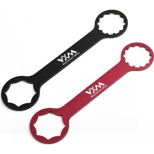 1PC Aluminum Alloy Bike Bicycle Fork Cover Disassembly Wrench Tool For SR Suntour XCR/RST/XCM Fork Precision Wire Cutting