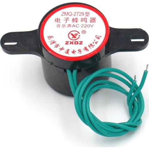 5 Pcs Buzzer ZMQ-2729 AC 220V di di Alarm sound and music orchid grass melody burglar alarm