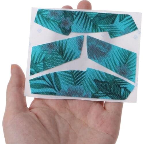 69HA Handmade Non Slip Suck Sweat Mouse Skin Colorful Grips Skates Light and Thin for Logitec h G102 G304 GPRO Wired Mouse