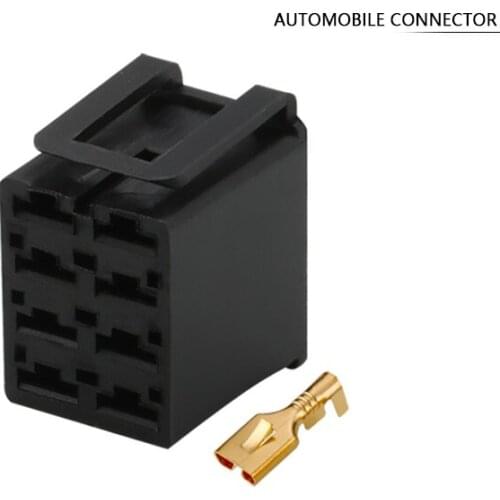 Car male connector female wire connector fuse plug connector automotive wiring 8 Pin terminal socket DJ7086-6.3-21