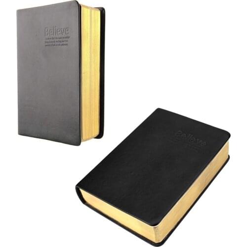 XRHYY Classic Antique Retro Leather Cover Thick Blank Pages Notebook Memo Journal Diary Sketchbook Notepad Jotter Work-book