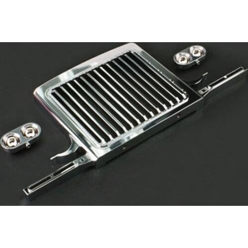 LESU Metal Front Grille Bumper for 1/14 TAMIYA RC King Hauler Grand Hauler Tractor Truck DIY Model Car