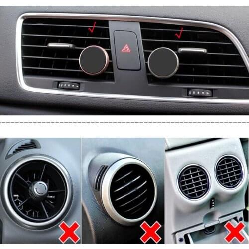 Magnetic Car Air Vent Phone Holder Stands For Nokia 3 5 7 8 5.1/6.1 Plus,Microsoft Lumia 950 640 XL,Leagoo,Zopo,Doogee,Blackview