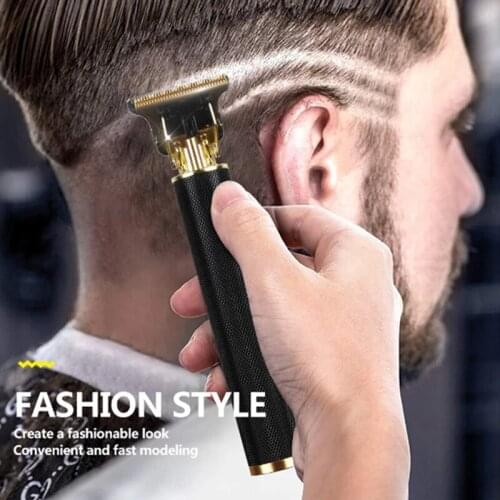 Hair Cutting Machine Trimmer for Men Clipper Barber Professional Shop Haircut Vintage t9 Cordless Skeleton Rechargeable Razor