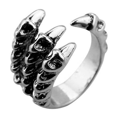 Fashionable hot ring mens rings, sharp claw-tail ring, female wholesale jewelry Manufacturers Direct Sales