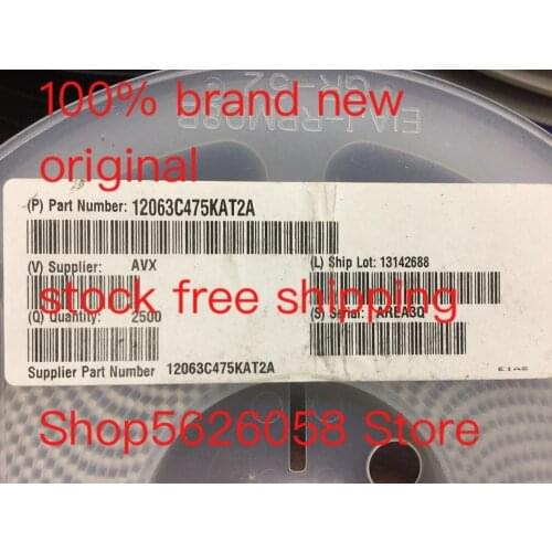 12063C475KAT2A SMD 100% new original freeshipping 50PCS/LOT STOCK