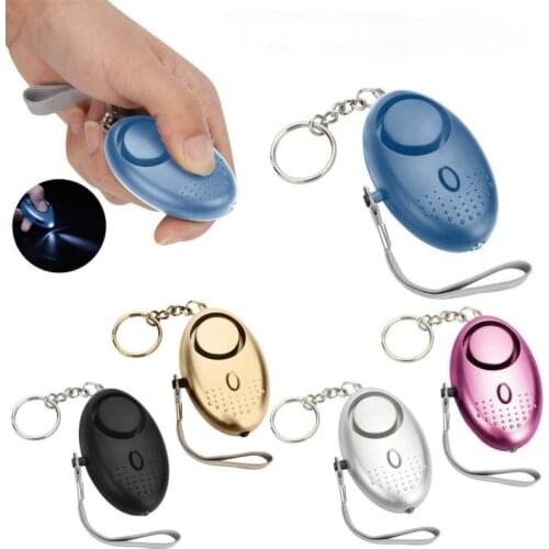 Self Defense Alarm 120dB Security Protect Alert Scream Loud Emergency Alarm Keychain Personal Safety for Child Women Elder Girl