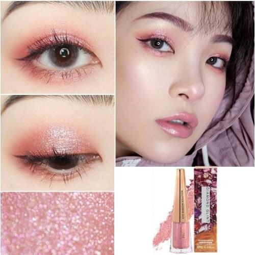Shine Smoky Eyeshadow Waterproof Long Lasting Non-Dizzy Dyeing Diamond Glitter Eyeshadow Cosmetic Eyeshadow Eyeliner