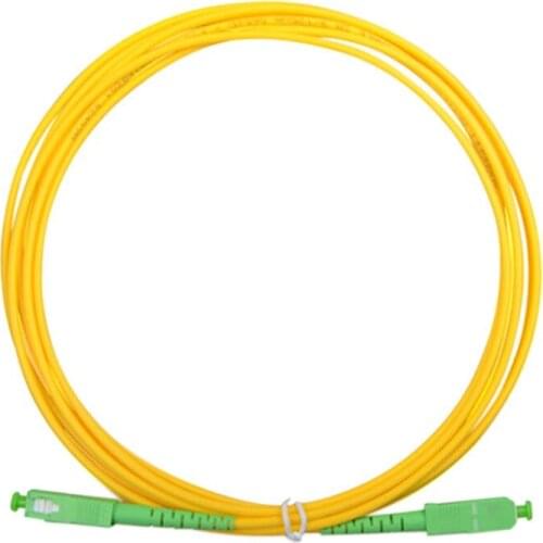 SM SX 3M Fiber Optic Jumper Cable SC/APC-SC/APC Fiber Optic Patch Cord