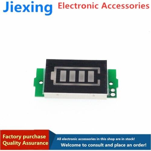1/2/3/4/6/7/8S Lithium Battery Fuel Gauge Display Module Three Strings LED Lithium Battery Pack Indicator Board