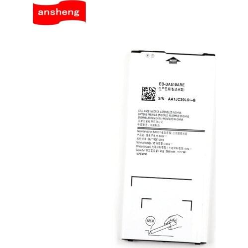 High Quality 2900mAh EB-BA510ABE Battery For Samsung GALAXY A5 A510 SM-A510F A5100 2016 Edition Smart phone