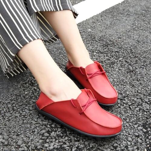 Tennis Shoes For Women 2020 Tenis Feminino leather Breathable Sneakers Lace-up Outdoor Gym Sport Shoes Athletic Trainers