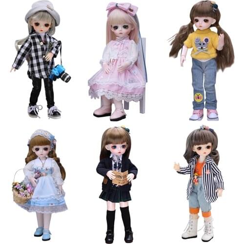 1/6 BJD Girl Doll Clothes Beautiful Handmade Doll Clothing Coat Dress Accessories For Female Body MSD size Suit Wedding Dress