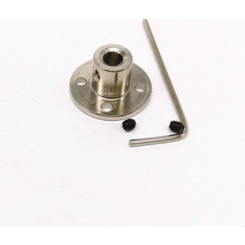 10PCS Flange coupling flange coupling axis oriented high hardness metal bearing DIY metal coupling model toy car free shipping