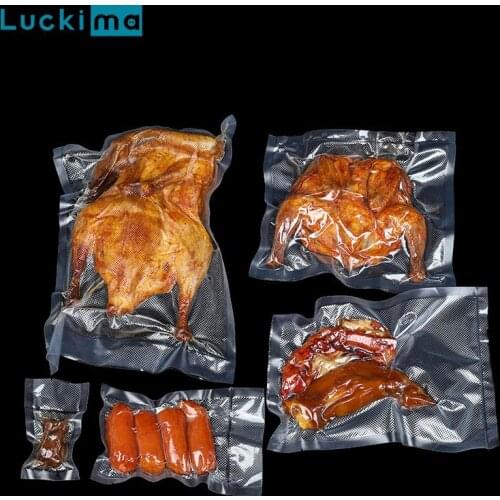 100/500/1000pcs Food Vacuum Sealer Bag Sous Vide Vacuum Safe BPA Free Vacuum Sealer Dry&Moist Food Modes Kitchen Accessories