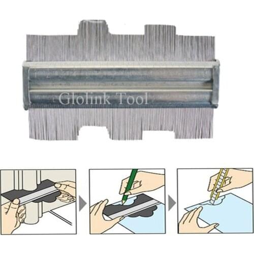 120mm 125mm Plastic Profile Contour MetalGauge Deep Decorating Template Tiling Skirting Laminate Profile Wood Shape