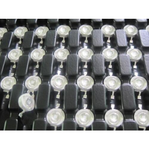 50pcs 3W 3Watt Green 520-525nm 700mA 3.2-3.6V LED High Power lamp