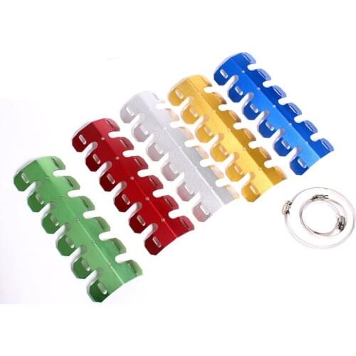 Aluminum Motorcycle Exhaust Muffler Pipe Protector Heat Shield Cover For Kawasaki KTM Yamaha Honda BMW Ducati Dirt