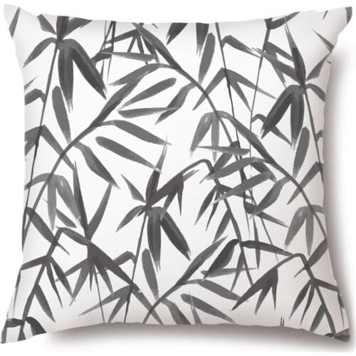 Artinlive New Gray Plant Hemp Pillowcase Plain Car Sofa Cushion Cover Cotton Linen Simple Pillowcases Fashion Decorate