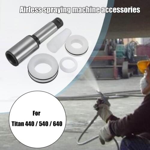 Airless Sprayer Piston Rod Seal Ring Repair Strong Toughness Metal Portable Supplies for 440 / 540 Titan Airless Seal