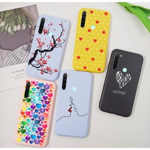 Love Case For Xiaomi Redmi Note 8T 8 Pro T Redmi 8A 8 A Xiomi A3 Mi9T Mi 9T Redmi K20 K30 Pro Case Cover Silicone TPU Simple