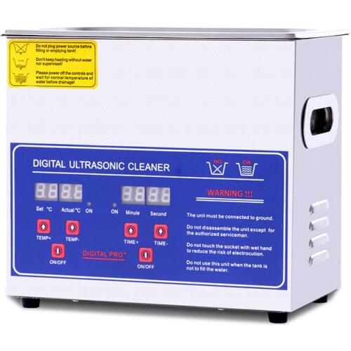 3L Digital Ultrasonic Cleaner Bath Jewelry Glasses Circuit Board Cleaning Machine Ultrasound Sterilizing Machine