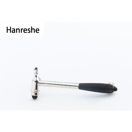 HANRESHE Reflex Hammer Pin Medical Jewelry Tool Chemistry Jewelry Doctor Nurse Brooch Gold Silver Color Plated Booches For Women