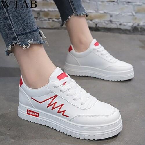 Women Shoes Fashion Sneakers White Light Breathable Nonslip Wear-resistant Women Vulcanize Shoe 2019 Spring Summer Trainer femme