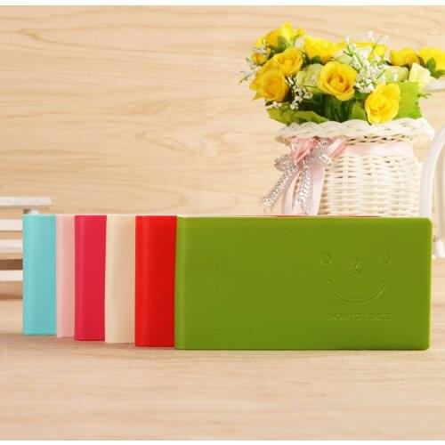 Cute Korean Smiley Notebook Kawaii Student Stationery School Supplies MINI Rectangle Notebook Color Inside Pages Small Note Book