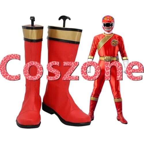 Hyakujuu Sentai Gaoranger Cosplay Shoes Boots Halloween Carnival Cosplay Costume Accessories