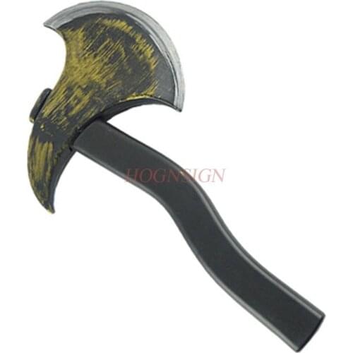 Halloween Weapon Weapon Drama Stage Performance Props Children Toy Simulation Chopper Axe Plastic Machete 2021