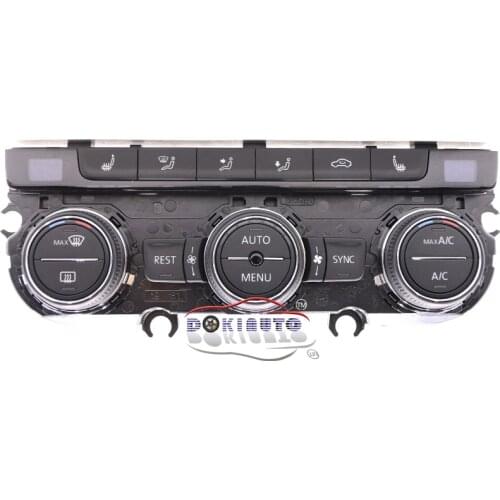 Climatronic Air Condition Control Switch Panel AC Seat Heater For MQB Passat B8