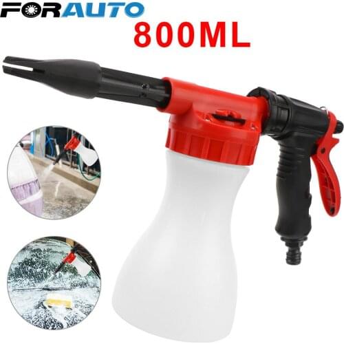 Foam Washing Gun Snow Foamer Lance Nozzle 800ml Soap Shampoo Sprayer Car Washer Auto Accessories Cleaning Washing Tool