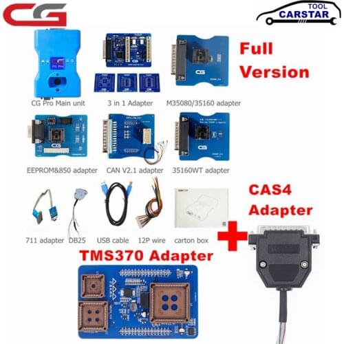 OBD2 Programmer CG Pro 9S12 Full Version Including CAS4 DB25/TMS370 for Freescale Programmer Next Generation of CG-100