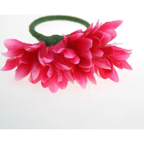 Qn18060501 silk flower napkin ring wedding decoration ring and decoration napkin holder by free shipping
