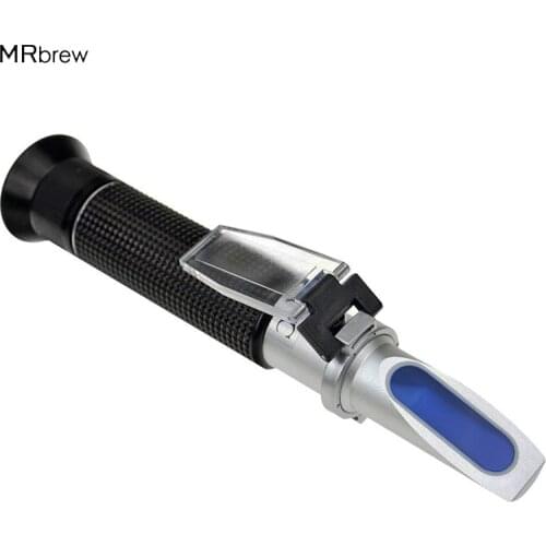 Brix ATC Refractometer Scale,Salinity Refractometer Accurate Calibration for Beer Wine Coffee Saltwater Fruit Sugar Vegetables