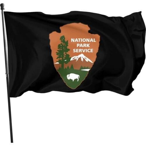 National Park Service Outdoor National Flag, Bunting, Military Flags, Durable Decorative National Flag, Celebration