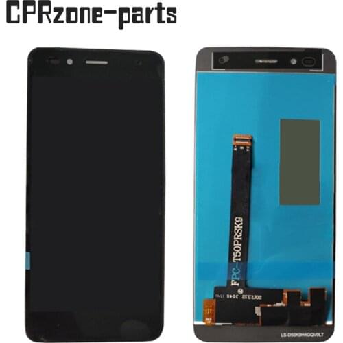 5.0“ Black + Frame For Philips S329 LCD Display With Touch Screen Digitizer Sensor Panel Assembly
