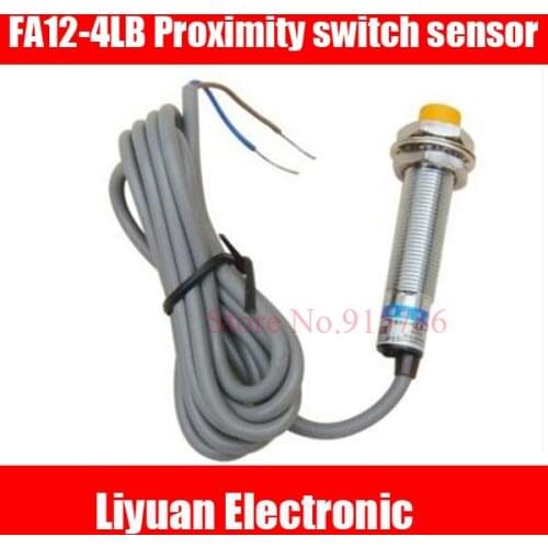 1pcs M12 Inductive proximity sensor / FA12-4LB Proximity switch DC two-wire normally closed DC 6-36V