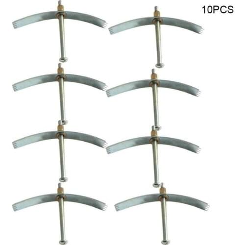 10pcs Switch Box Repair Tool Repairing Accessories Wall Socket Mount Cassette Repair Screw Hook Steel Junction Fixed