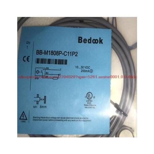 100% NEW BB-M1808P-C11P2 M18 proximity switch inductive PNP normally open sensor