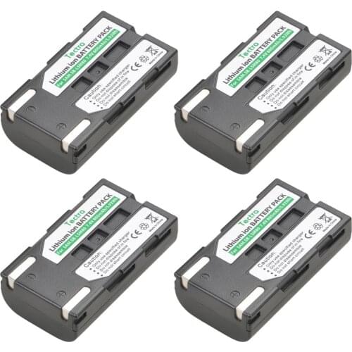 4Pcs 800mAh SB-LSM80 Li-Ion Camcorder Battery for Samsung SC-D SC-DC VP-D VP-DC VM-DC Series VM DC560K DC560 DC160 VP-DC575