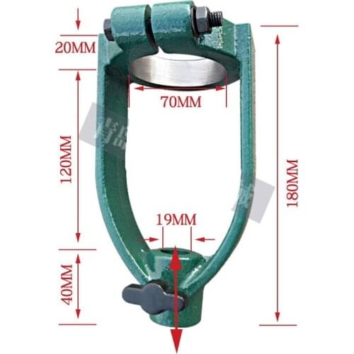 70 / 92MM inner diameter Bench drill to square tenon machine converter eyelet accessories