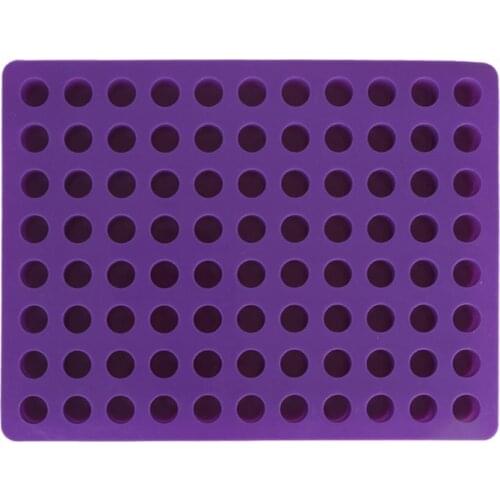 88 Cavity Small Cylinder Silicone Mold Soap Ice Tray Mould Epoxy Resin Tools