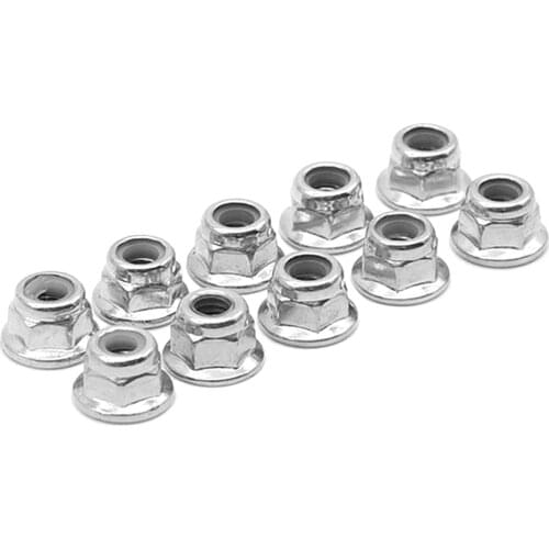 Aluminum M4 Lock Wheel Nut 0118 Fit RC WLtoys 4WD Climbing Car 12428 12423