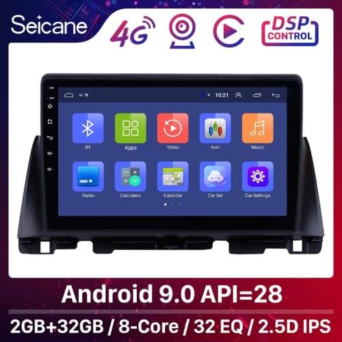 Seicane 10.1" 8-core Android 9.0 Car Radio Stereo GPS Navigation for Kia K5 2016 Unit Player support Backup Camera TPMS DVR OBD