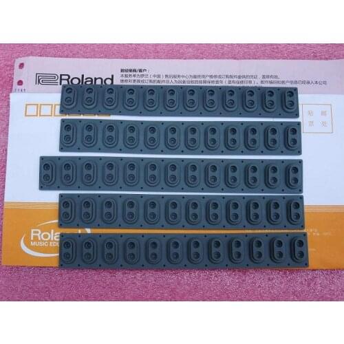 FOR ROLAND Roland GW7 GW8 junoD arranger keyboard original black and white piano key conductive adhesive New